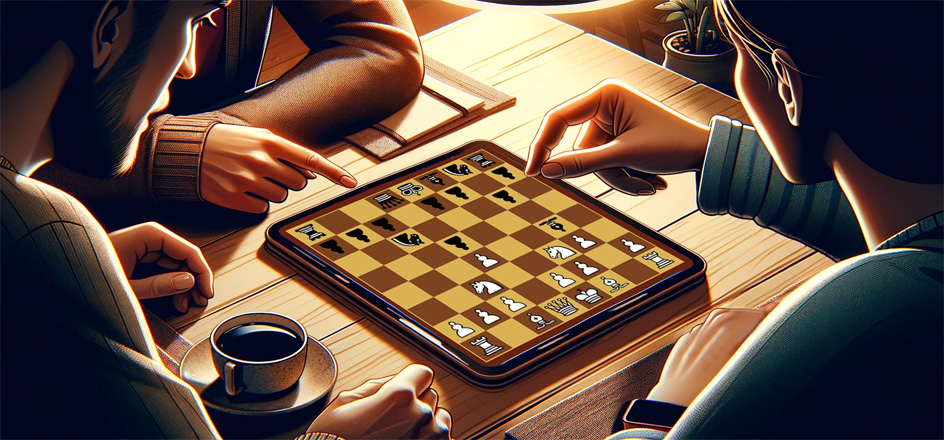 Giochi di Scacchi con Scacchiere Virtuali per per giocare in Due su un Singolo Dispositivo