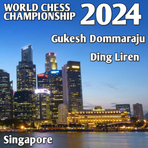 Gukesh Dommaraju contro Ding Liren al Campionato mondiale di scacchi 2024